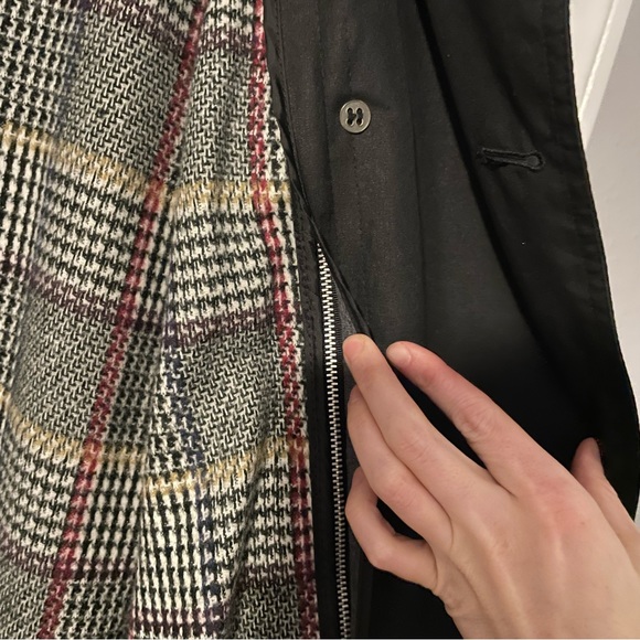 COPY - Vintage Black London Fog Trench Coat - Picture 9 of 11